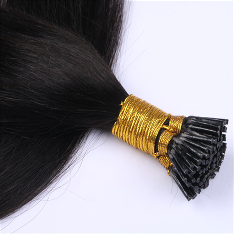 #1 Jet black I Tip Hair Extensions  Salon Quality  Remy Human Hair Extensions YL347